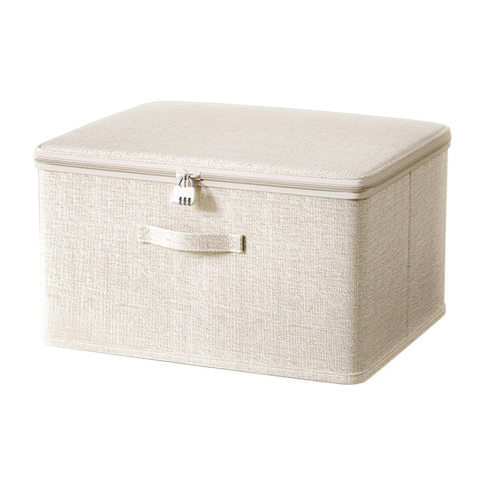 Necdeol Abschließbare Box, Aufbewahrungsbox Mit Deckel aus S