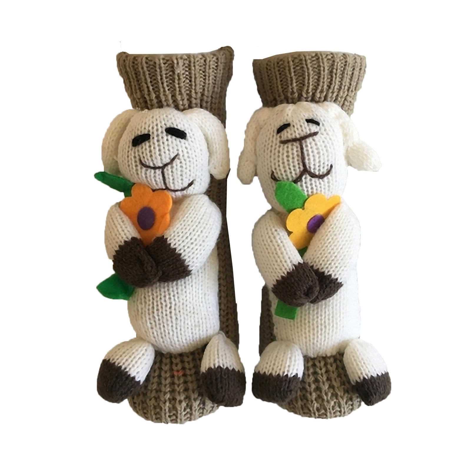 Limtula Cotton Stockings Knitted Anti Slip Winter Socks for Christmas Decoration Men Women Kids Cotton Bags
