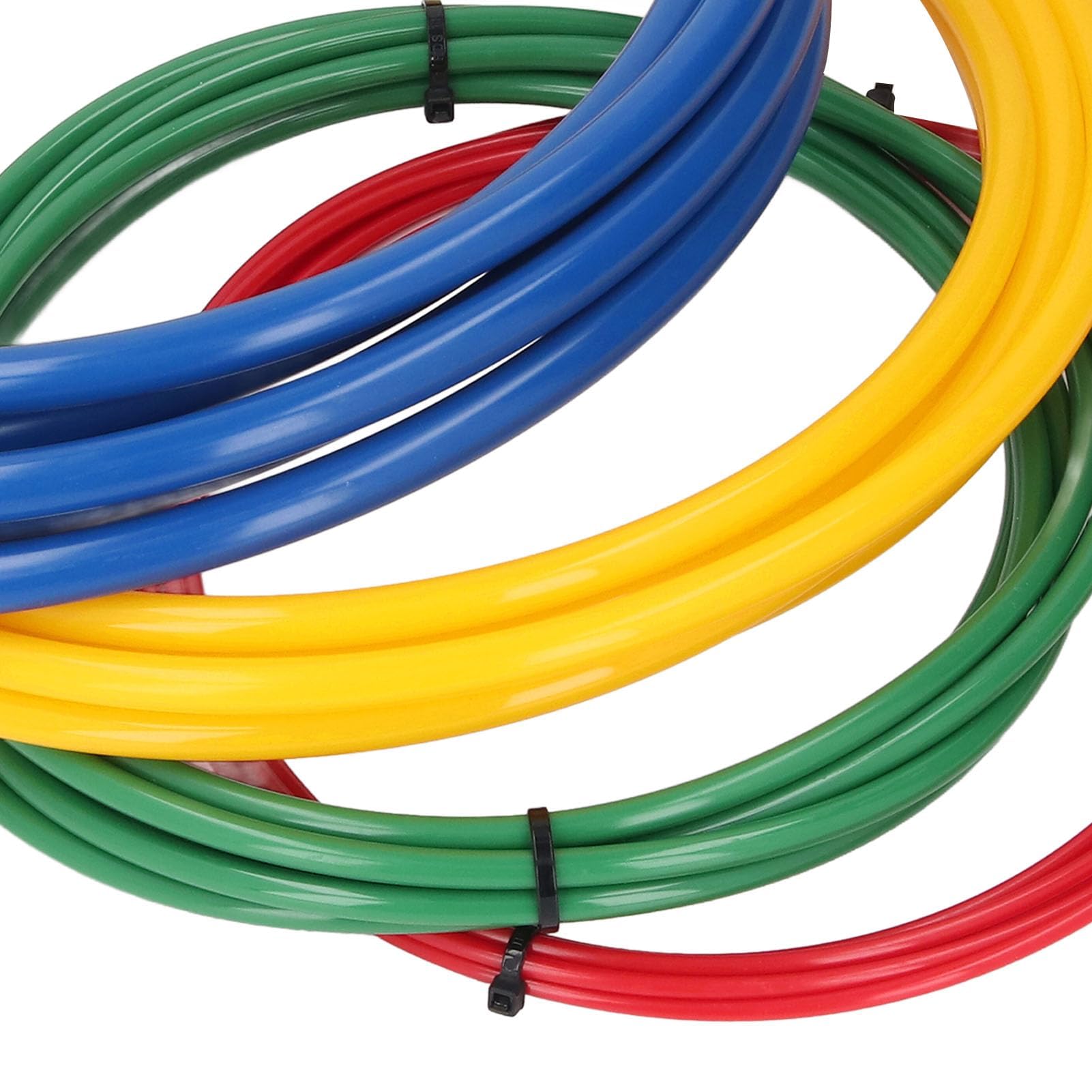 4 Pezzi Piegatubi per Tubi in Rame per Condizionatore D'aria 1/4in 3/8in 1/2in 5/8in Piegatubi per Tubi in Plastica PE Riutilizzabile Strumento di Piegatura per Tubi 4m / 13.12ft