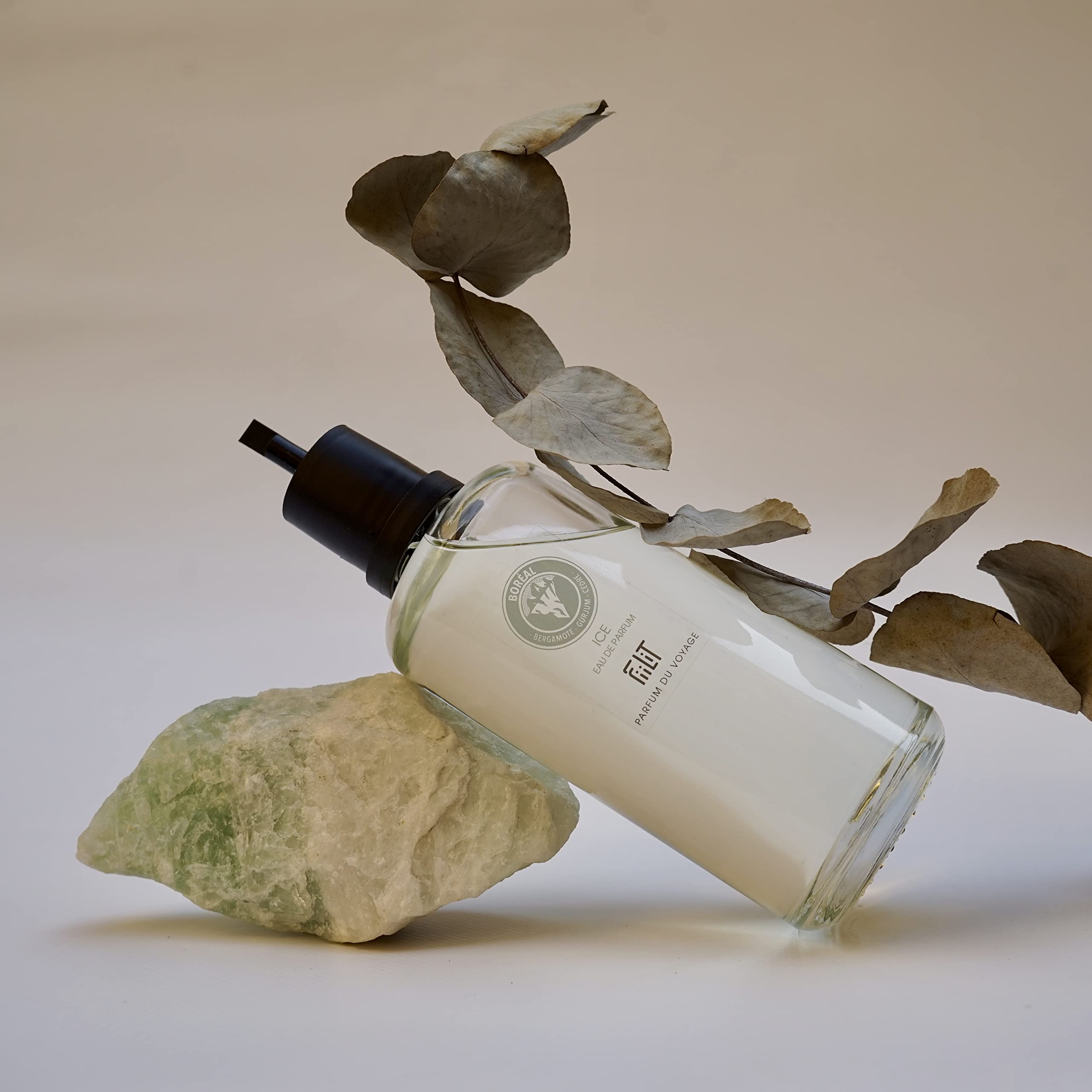 Naturalna woda perfumowana ICE BORÉAL 200 mL Wkład - FiiLiT perfumy podróżne - Mieszany - Świeży bursztyn