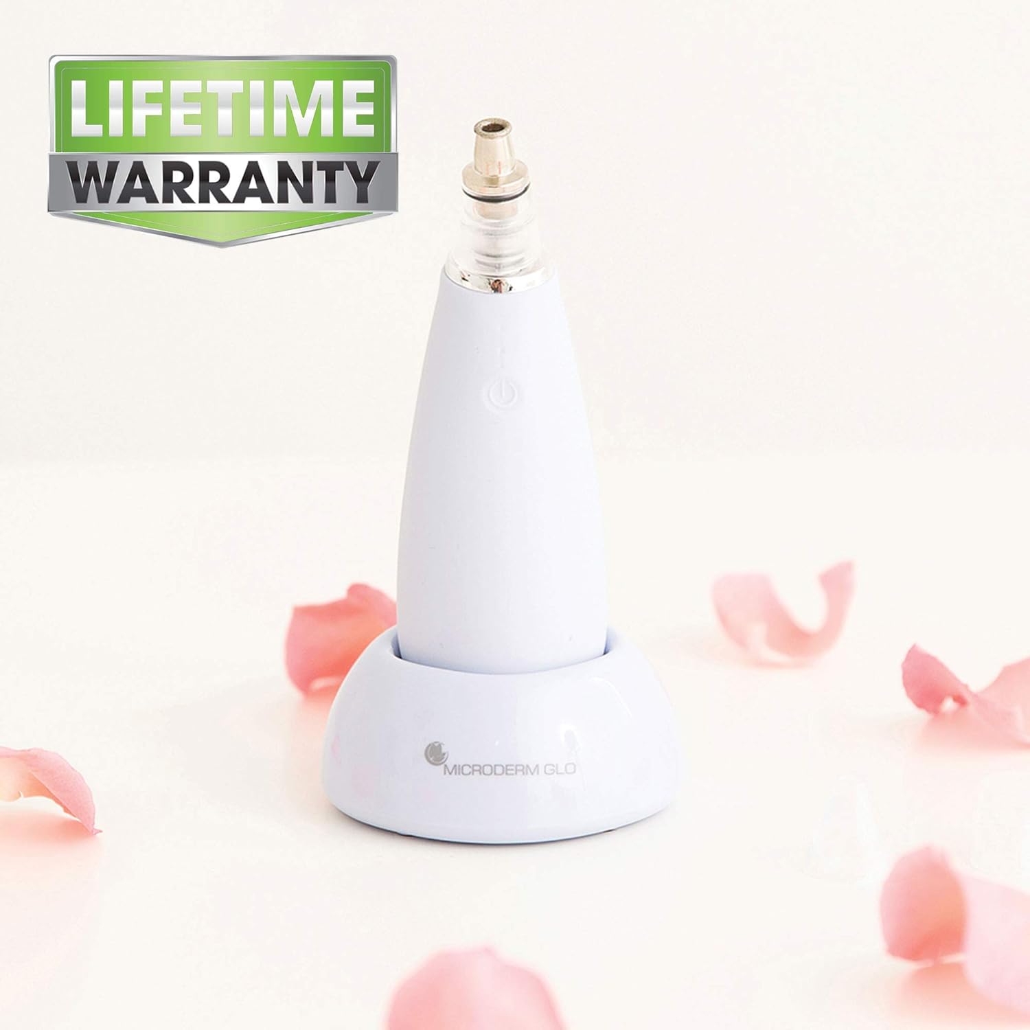 Microderm GLO MINI Skincare Premium Bundle - Includes Diamond Microdermabrasion System, 8mm Filters 30 pack, Peptide Complex Serum. Best Anti Aging Treatment Blackhead Remover and Pore Vacuum Kit : Beauty & Personal Care