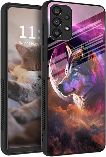 Miniatura 22 de Funda para Samsung Galaxy A13 5G, cuerpo completo resistente de vidrio templado alto+TPU suave parachoques funda protectora para Galaxy A13 5G