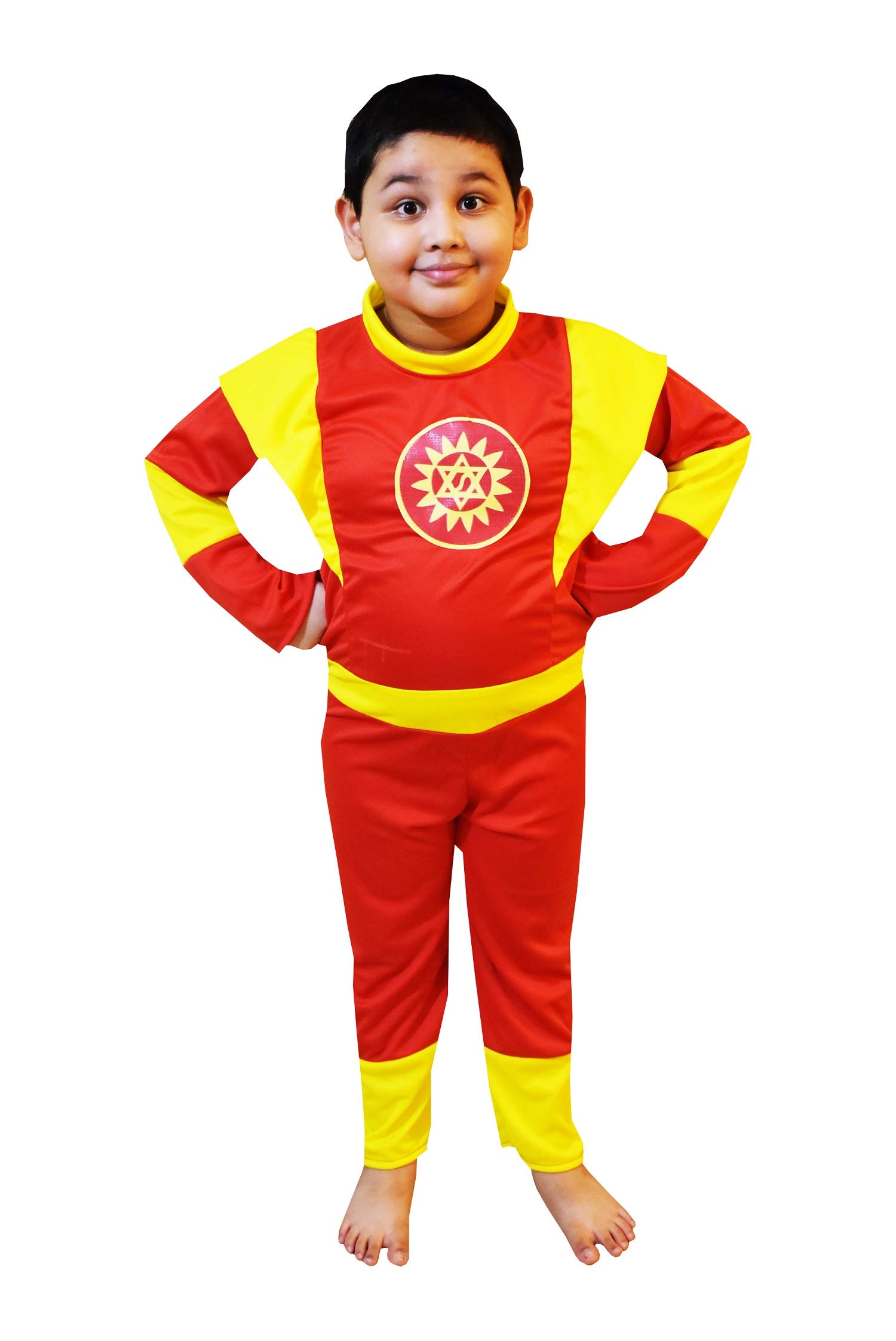 Fancy Steps Shaktimaan fancy dress costumes for kids pls see size in dropdown (4-6 yrs) (B08DKFMPPC) Amazon Price History, Amazon Price Tracker