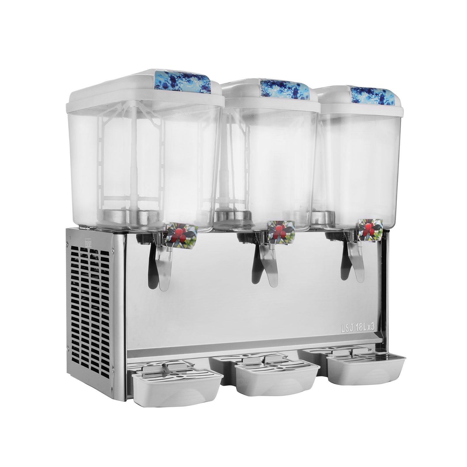 Buy KITGARN 14.25 Gallon Juice Beverage Dispenser 3x18L Frozen Cold