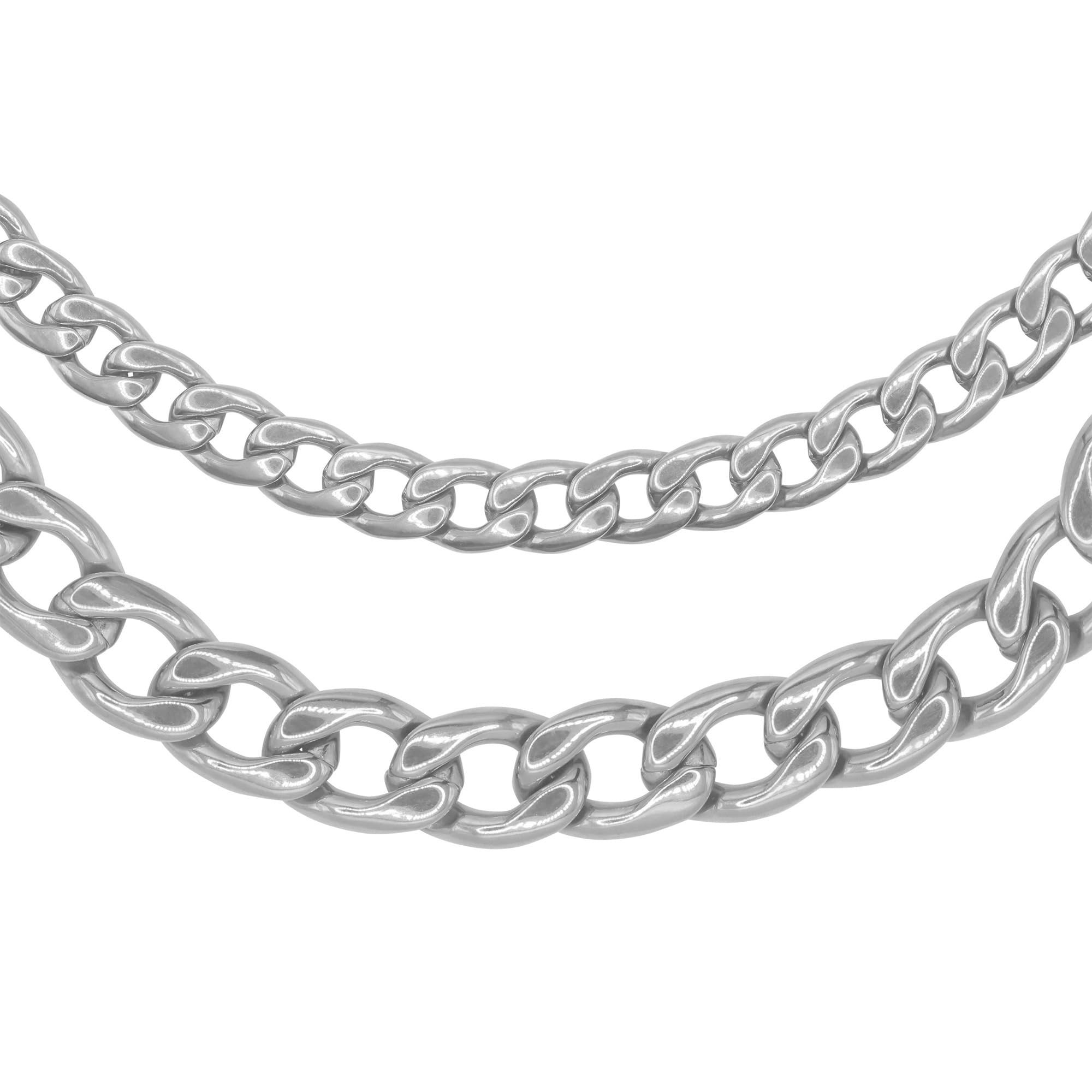 Heideman Schmuckset Ivan Herren Edelstahl Kette Armband
