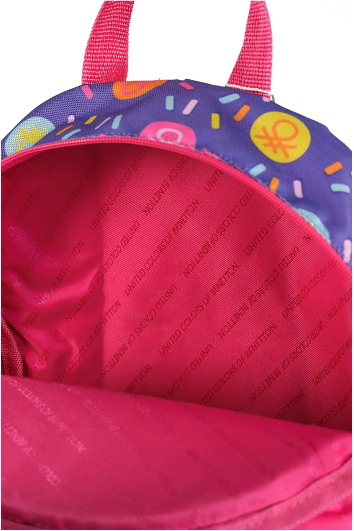 United Colors of Benetton Unıted Colors Of Benetton Kız Çocuk Anaokul Tekerlekli Sırt Çantas 03678 Mor STD