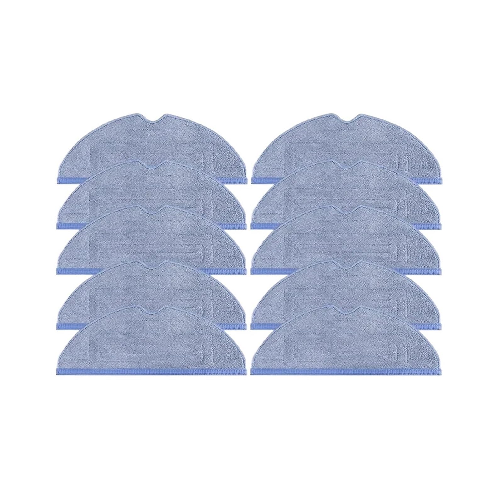 Jweinenl 10Pcs Robot Vacuum Accessories Mop Rags Parts，Compatible For Roborock,T7s T8 Plus S7 S7max S7maxv Ultra S70 S75 G10, Vacuum Mop Pad