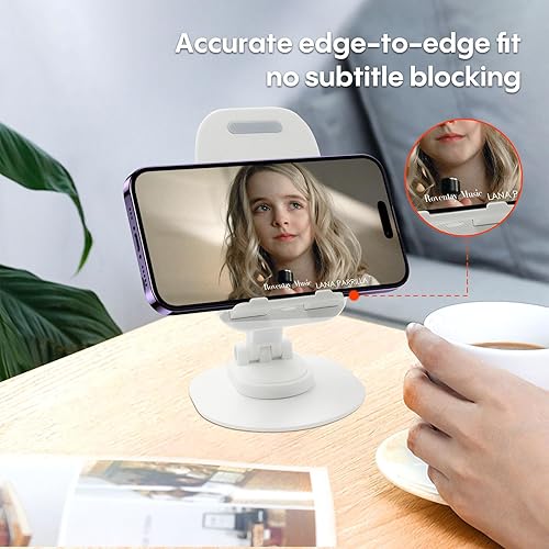 Miniatura 2 de Soporte plegable para teléfono de escritorio, soporte para teléfono en el escritorio compatible con iPhone 15, 14, 13 Pro Max Mini, adecuado para