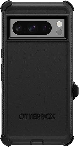 Miniatura 10 de OtterBox Funda para Google Pixel 8 Pro Defender Series, color azul bebé, resistente y duradera, con protección de puerto, incluye soporte de clip