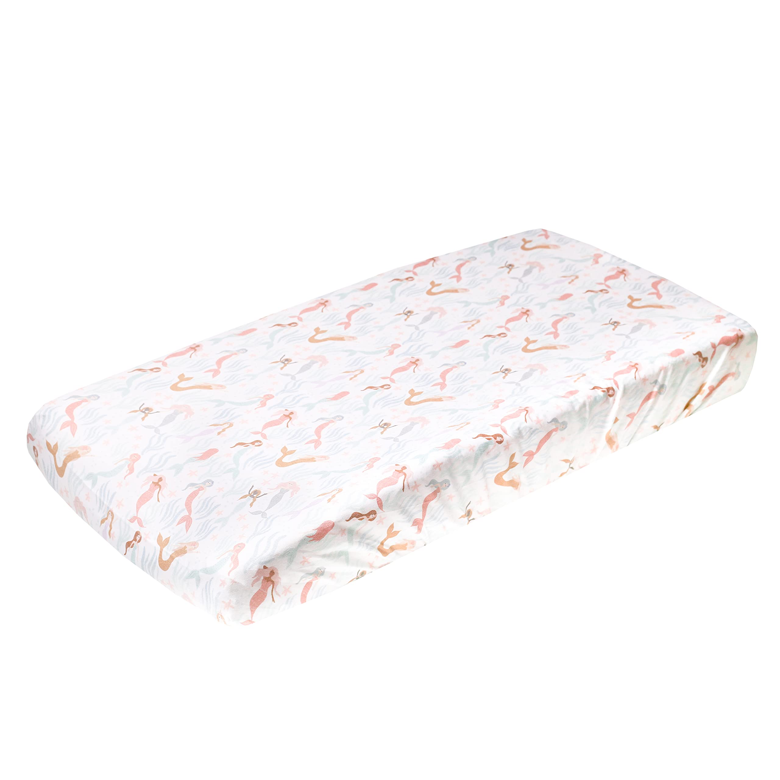 Housse matelas à langer Copper Pearl en tricot extensible - 8