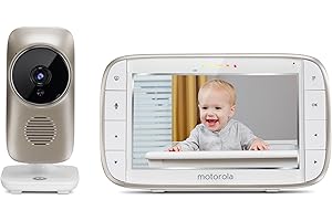 Motorola Comfort75 5 Video Baby Monitor with Wi-Fi and Room Temperature Monitoring