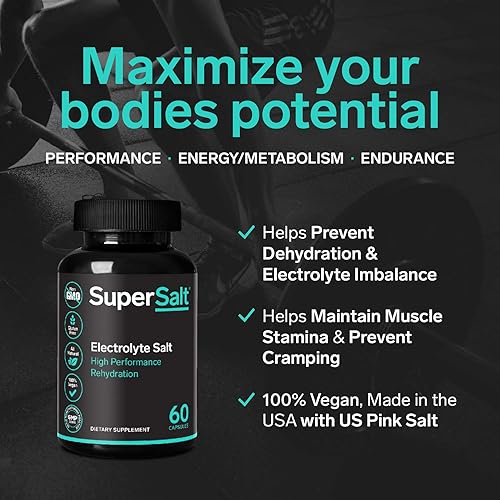 Miniatura 5 de Suplemento de electrolitos Keto, tabletas de reemplazo de sal para rehidratación oral rápida y recuperación después del entrenamiento, magnesio