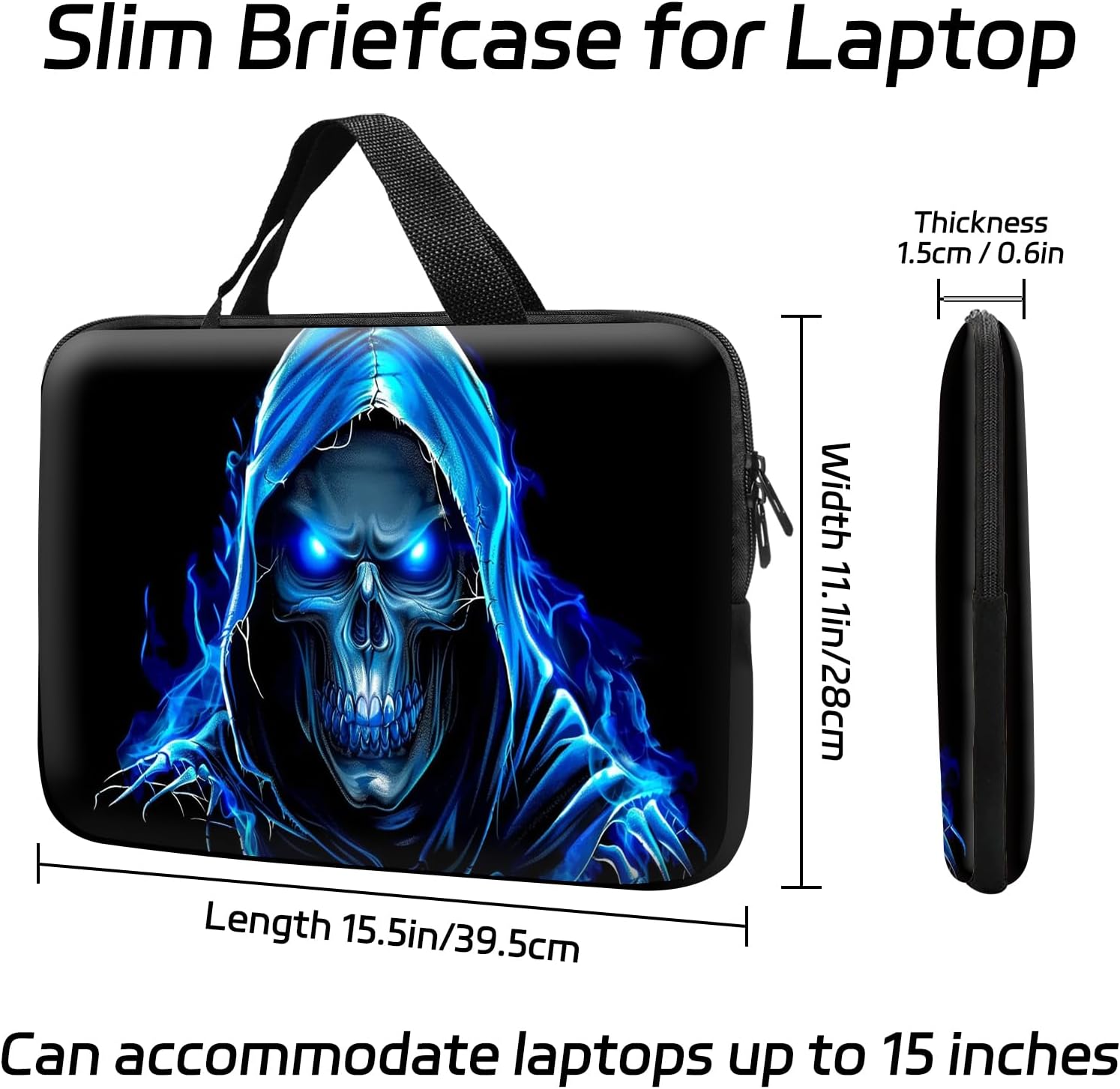 14 15 15.4 15.6 inch Laptop Handle Bag Computer Bag image 4
