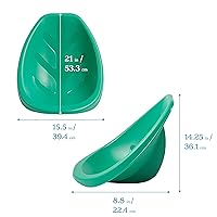 Vista 150 de ECR4Kids Leaf Asiento de suelo, silla mecedora, morado, 6 piezas