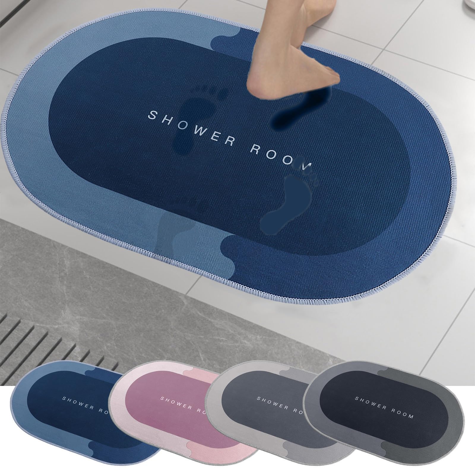 Super Absorbent Bath Mat, Non Slip Quick Dry Stain Resistant Bath Mat Rug for for Bathroom Bathtub Thin Washable Bath Mat Online Shopping Buy Again Orders My Past Orders Prime Of Days Deals Of The Day