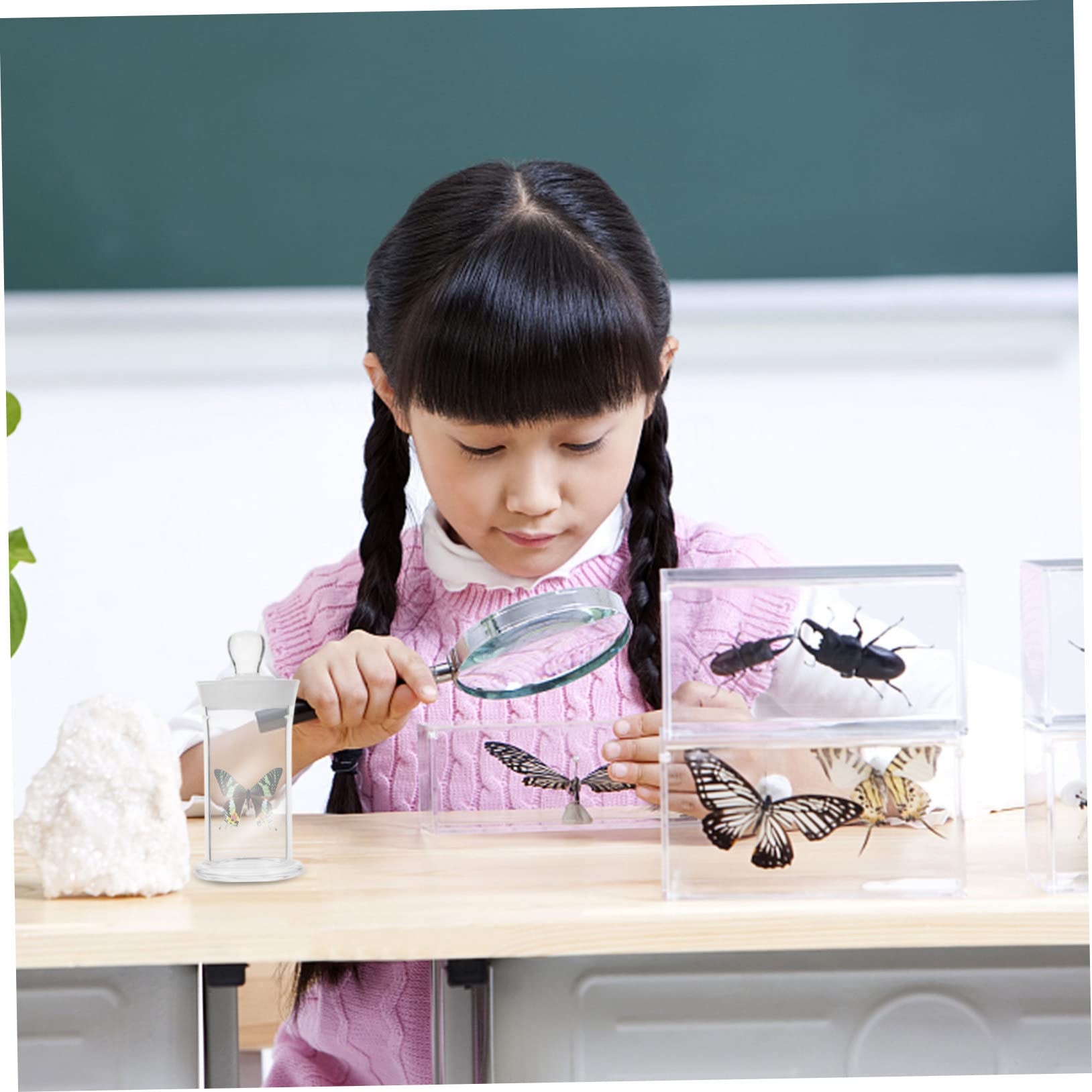 NAMOARLY Vial Sample Storage Bottle Laboratory Sample Jars Specimen Bottle Apothecary Clear Jar Clear Laboratory Bottle Specimen Storage Bottle Apothecary Candy Jar Sample Bottle Glass