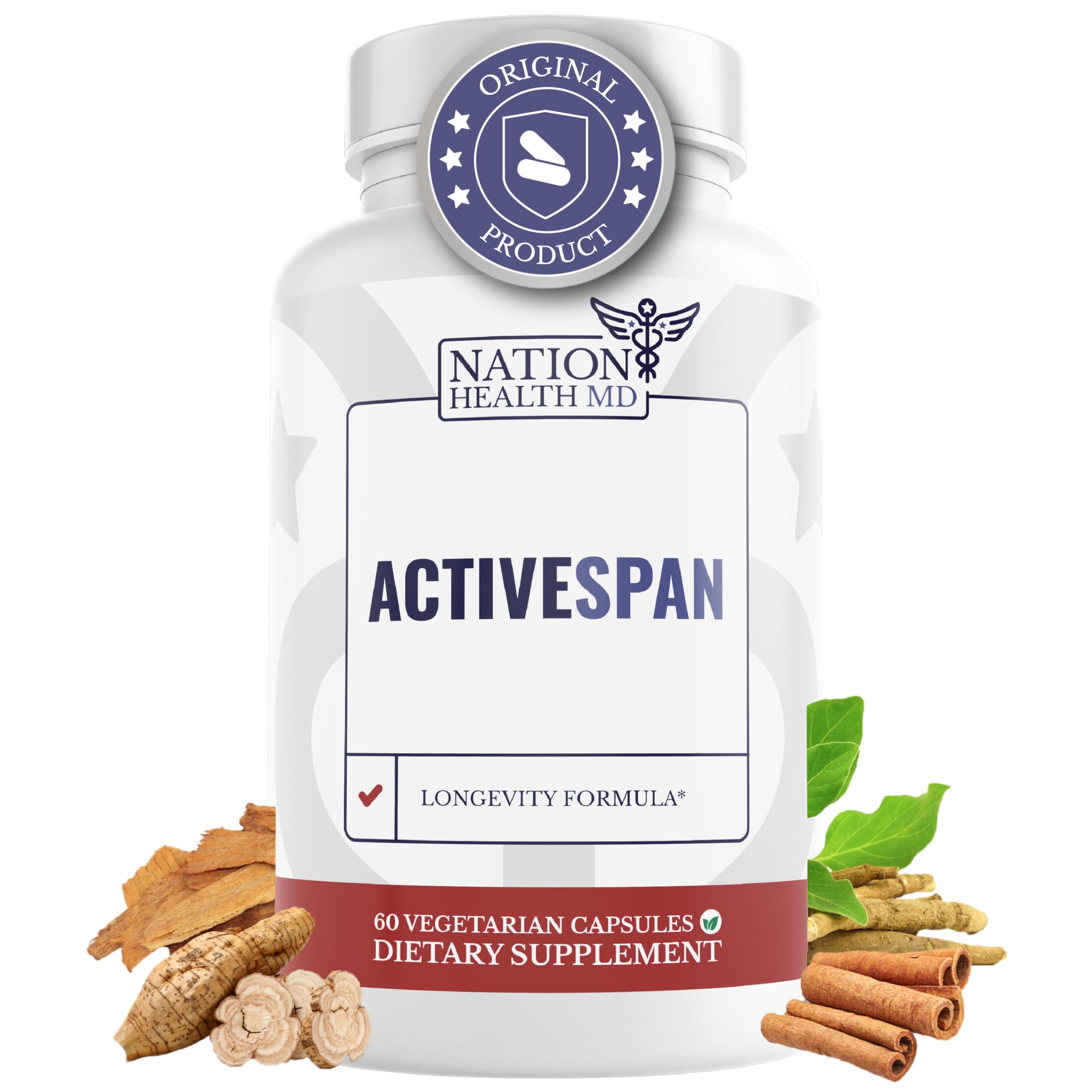 ActiveSpan | Longevity Supplements with Astragalus Root