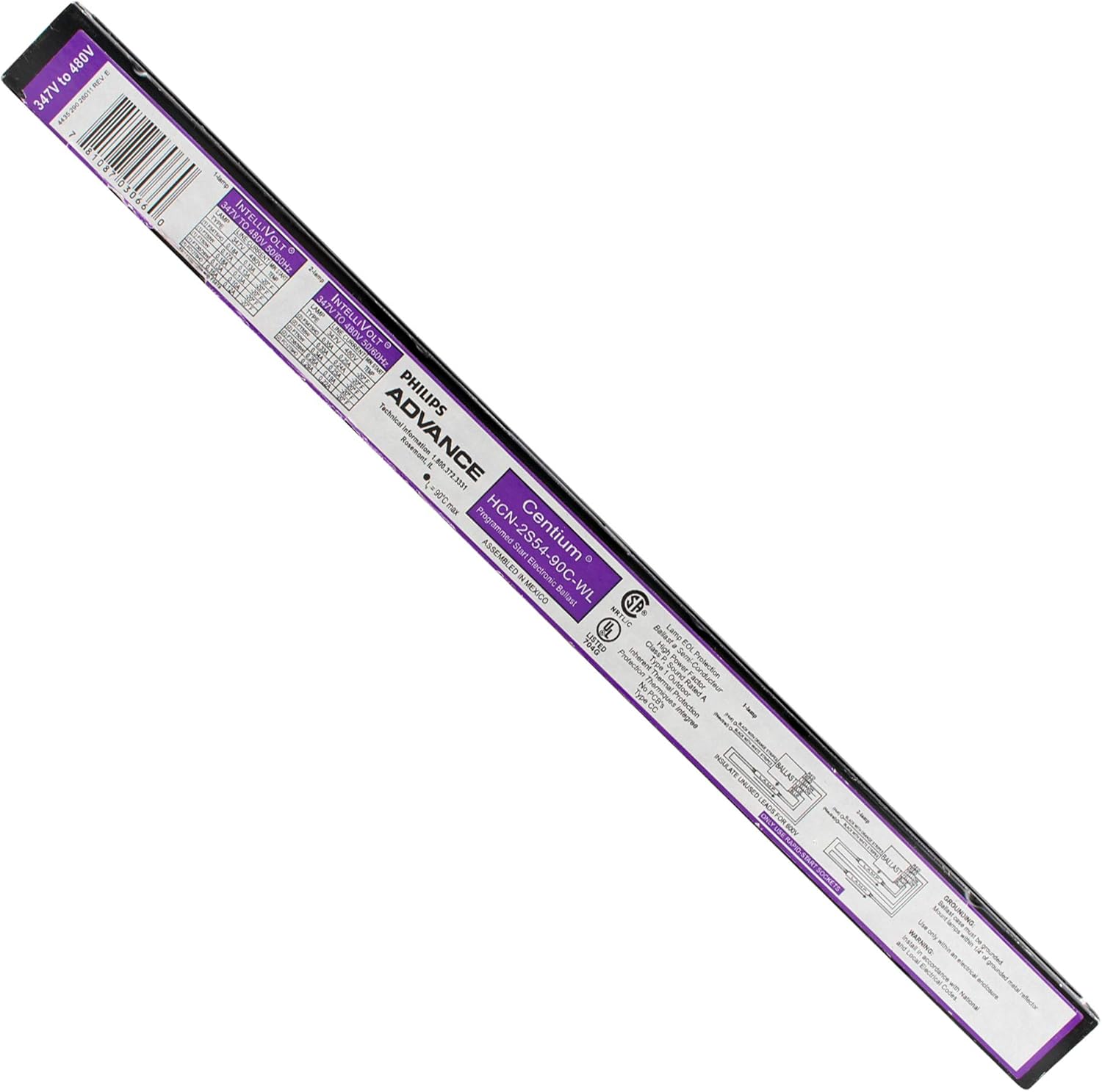 PHILIPS HCN-2S54-90C-WL BALLAST