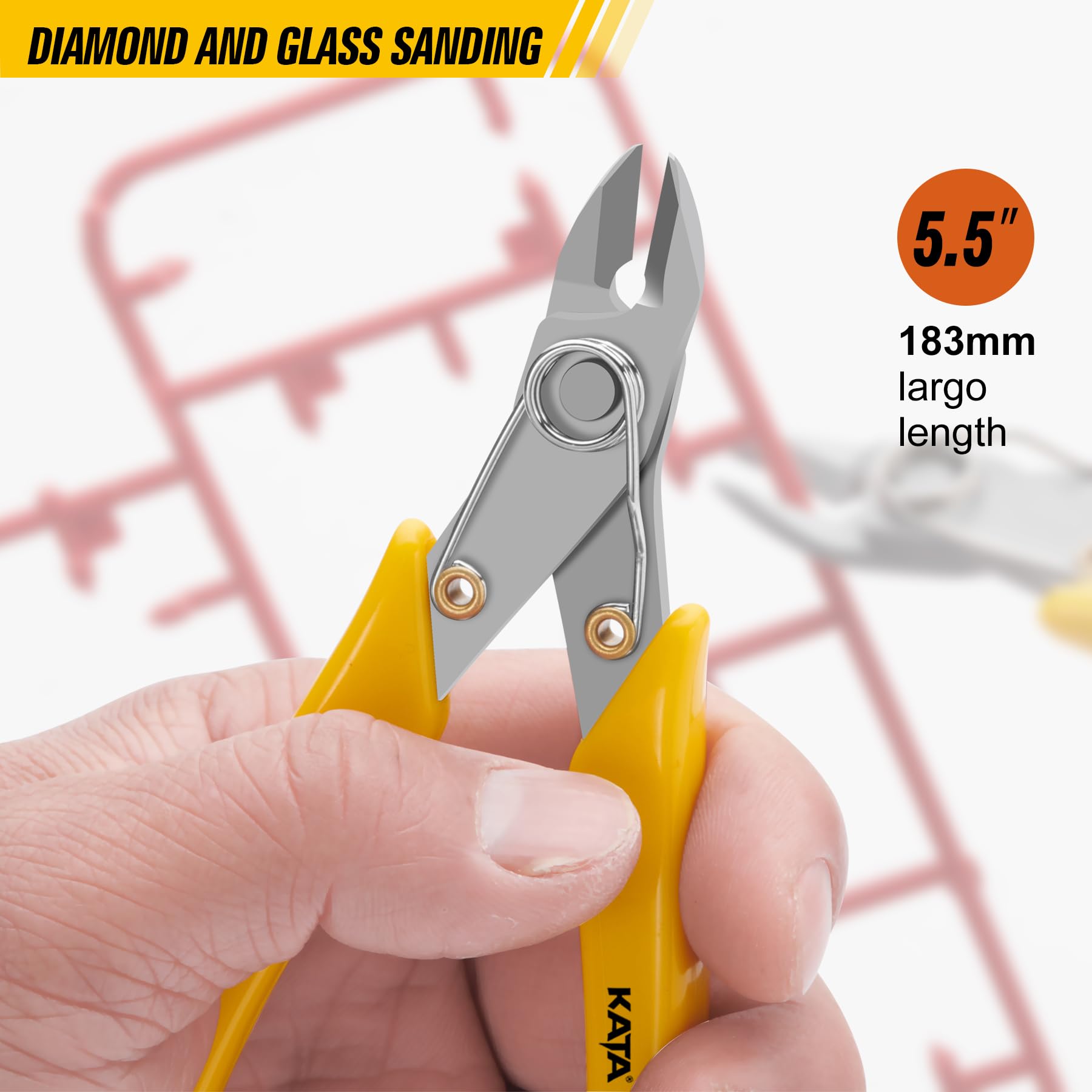 KATA Micro Wire Cutters - Flush Cutters for Electronics -4
