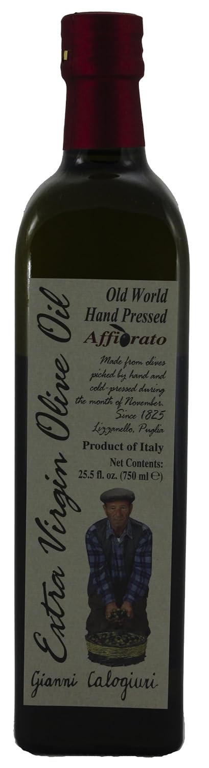 Gianni Calogiuri Affiorato Extra Virgin Olive Oil, 750ml (25.5oz)
