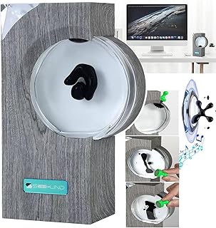 Lámpara magnética de ritmo ferrofluido, retroiluminación LED recargable por USB, 8 horas de uso, regalo creativo y decoración de mesa