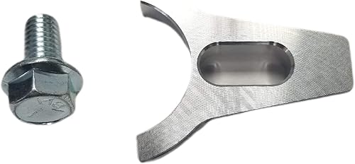 Miniatura 4 de Billet Aluminio SBC BBC Distribuidor Abrazadera de sujeción V8 V6 SB BB HEI compatible con motores de bloque grande pequeño Chevy 1955-actual 350