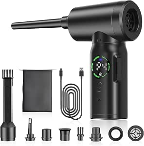 Soffiatore Elettrico HSTOP 180.000 RPM - Aria Compressa Per Pulizie