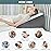 Touchutopia Bed Wedge Pillow, 10 24 24 Triangle Pillow Wedge, Cooling Memory Foam Top, Elevated Support Wedge Pillow for Relieving Acid Reflux, Heartburn, Snoring and GERD