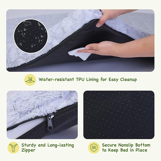 Cama Ortopédica para Perros Extra Grande Lavable y Antidesli miniatura 5