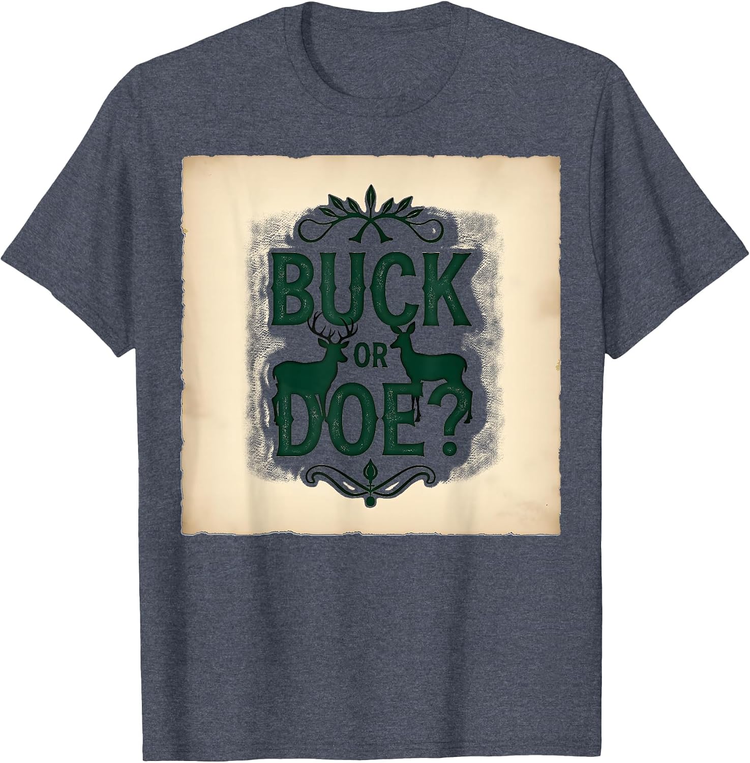 Buck or Doe Gender Reveal Smoke Bombs Kit Rustic Woodland Baby Surprise T-Shirt image 3