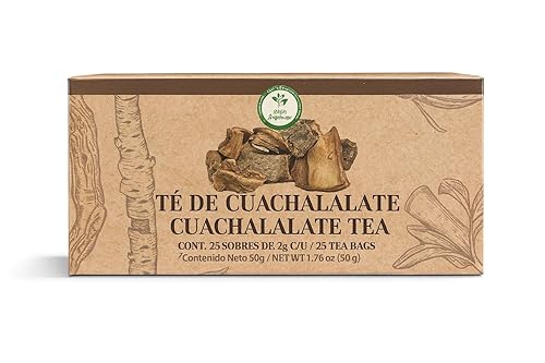 Miniatura 9 de Té Cuachalalate  25 bolsas de té  Infusión de hierbas 100% natural  Vegano  Remedio tradicional mexicano  Sin cafeína  Hecho en México  por High