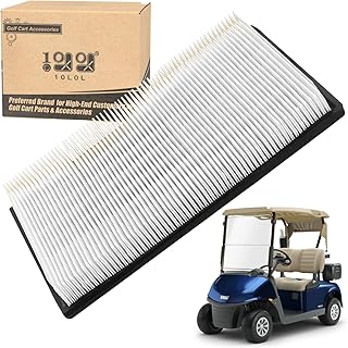 10L0L Golf Cart Air Filter Element for EZGO Marathon 1991-1994 Gas 4-Cycle, OEM# 26855G01 26855-G01 26635-G1 26635G1