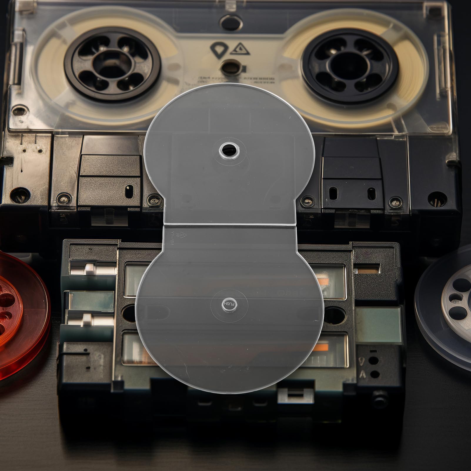 Gatuida 100pezzi Scatole Dvd Riutilizzabili Custodie Trasparenti Per Archiviazione Compatte e Dischi