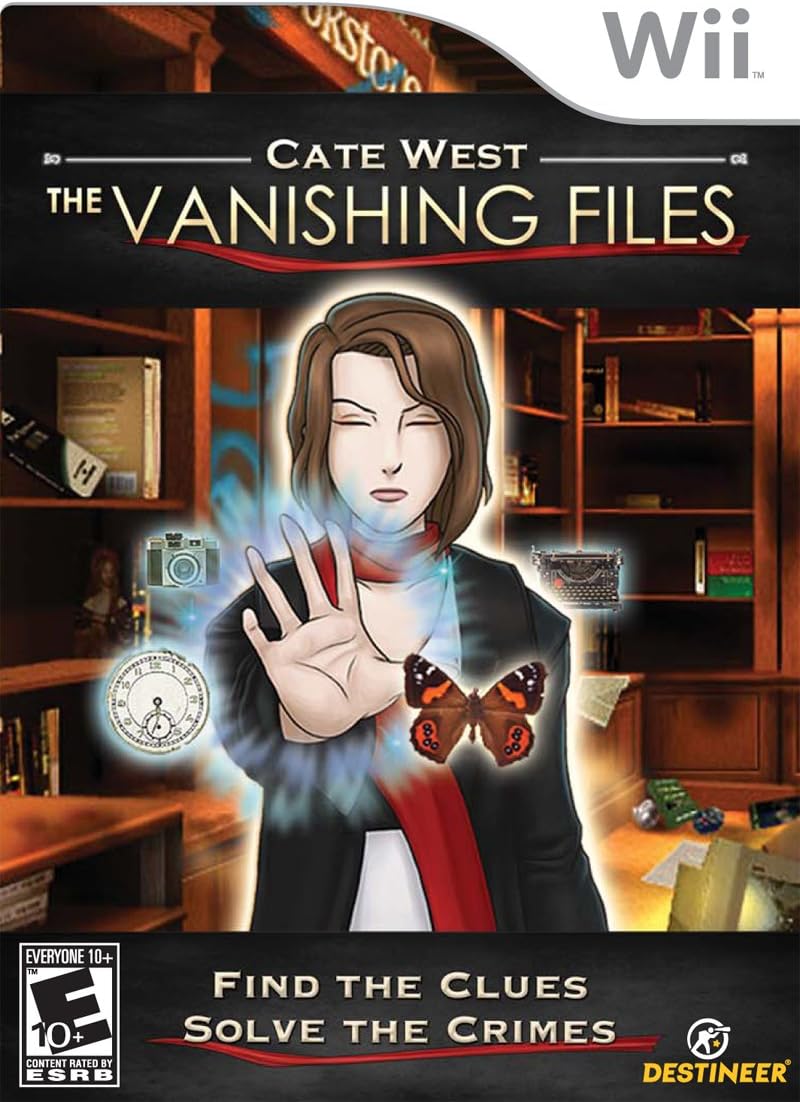 Cate West the Vanishing Files - Nintendo Wii
