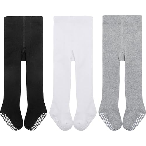 Zando Infant Soft Tights Toddler Seamless Leggings Tights for Baby Girls Winter Knit Warm Newborn Pants Stockings