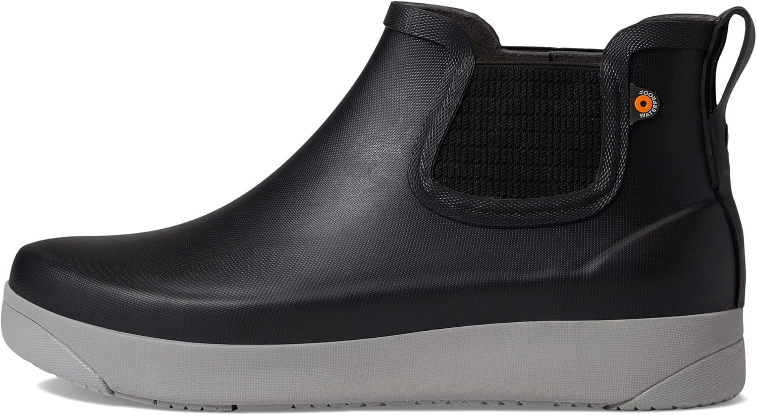 BOGS Women's Kicker Rain Chelsea II Boot, Black, 9