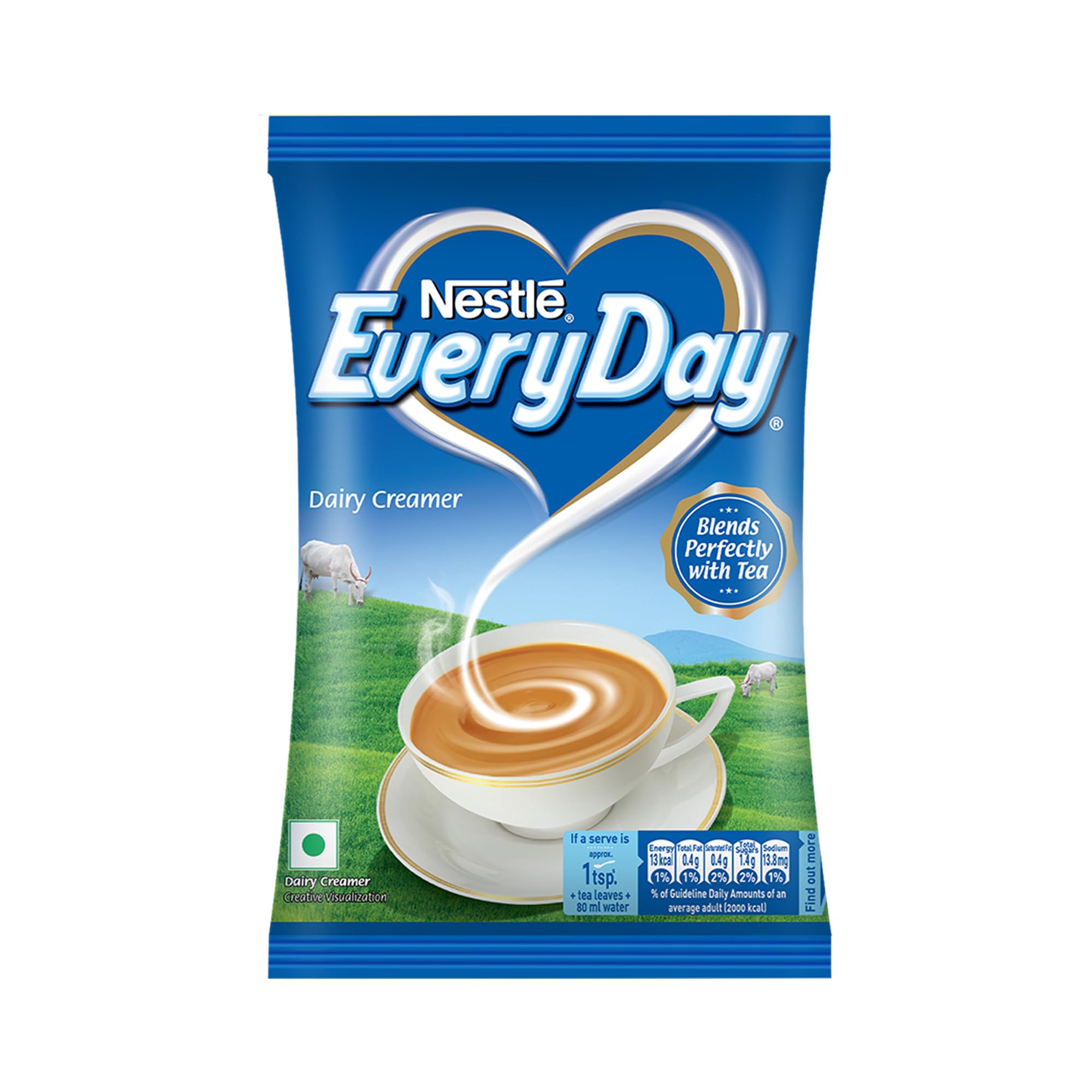 Nestle EVERYDAY Dairy Whitener, Milk Powder for Tea, 400g Pouch
