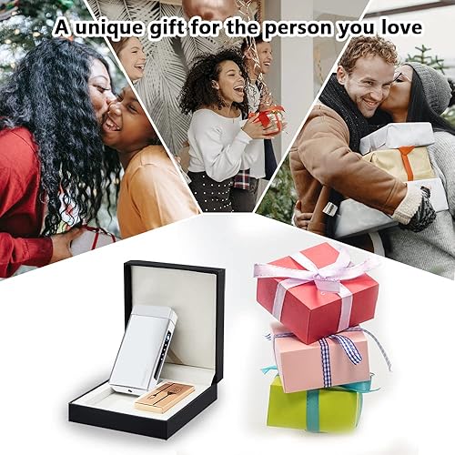 Miniatura 7 de COMANYI Encendedor eléctrico a prueba de viento, encendedor eléctrico de llama de plasma, encendedor de arco de llama recargable USB encendedor de