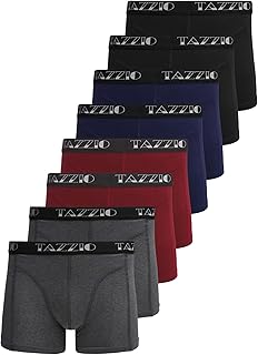 Sponsored You’re seeing this ad based on the product’s relevance to your search query.Learn more about this advertisement Tazzio Men's Boxer Shorts, Pack of 8, Underwear, Men's Retro Shorts