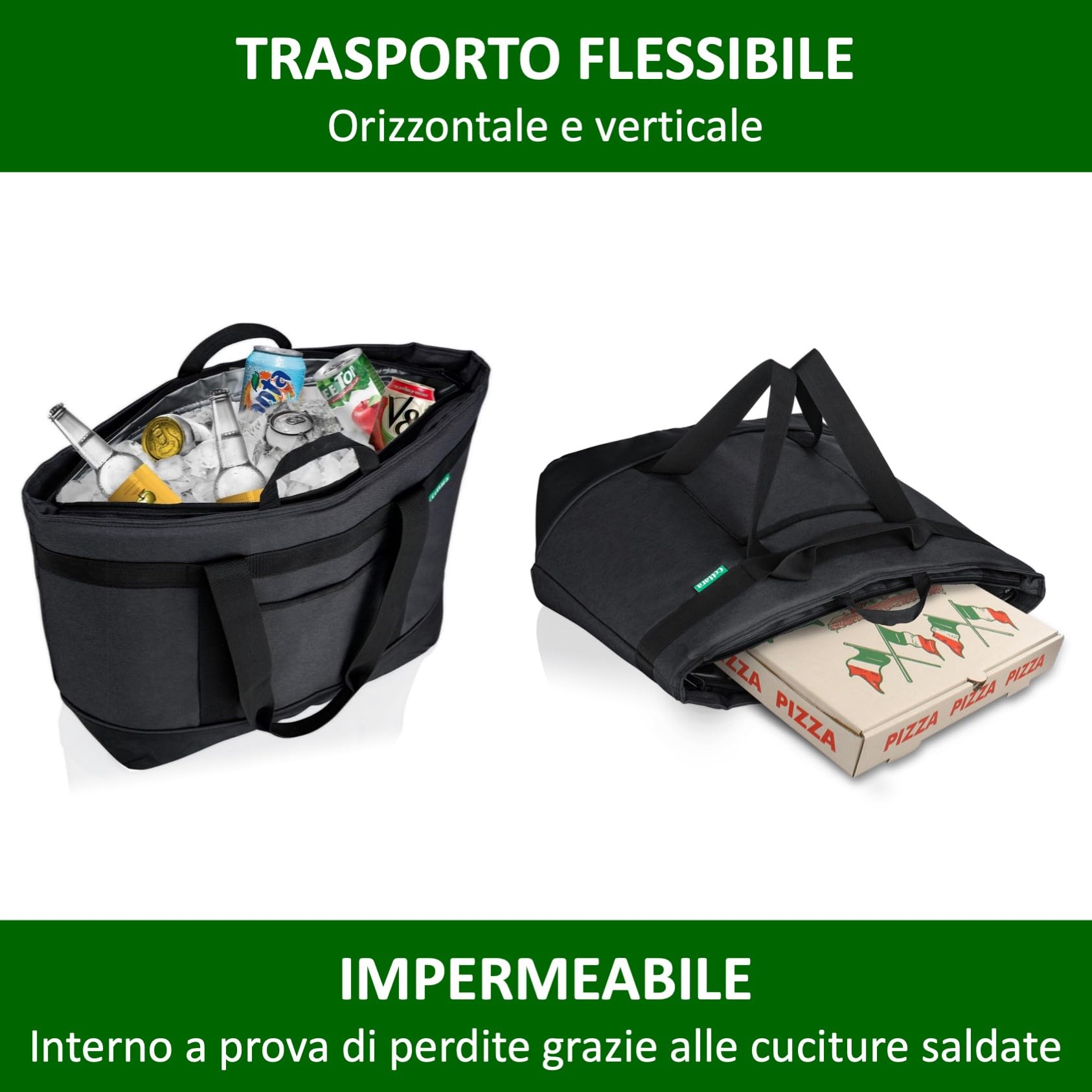 Borsa Termica Pieghevole 50L: Impermeabile E Anti-Peridite Per Spesa, Picnic E Campeggio