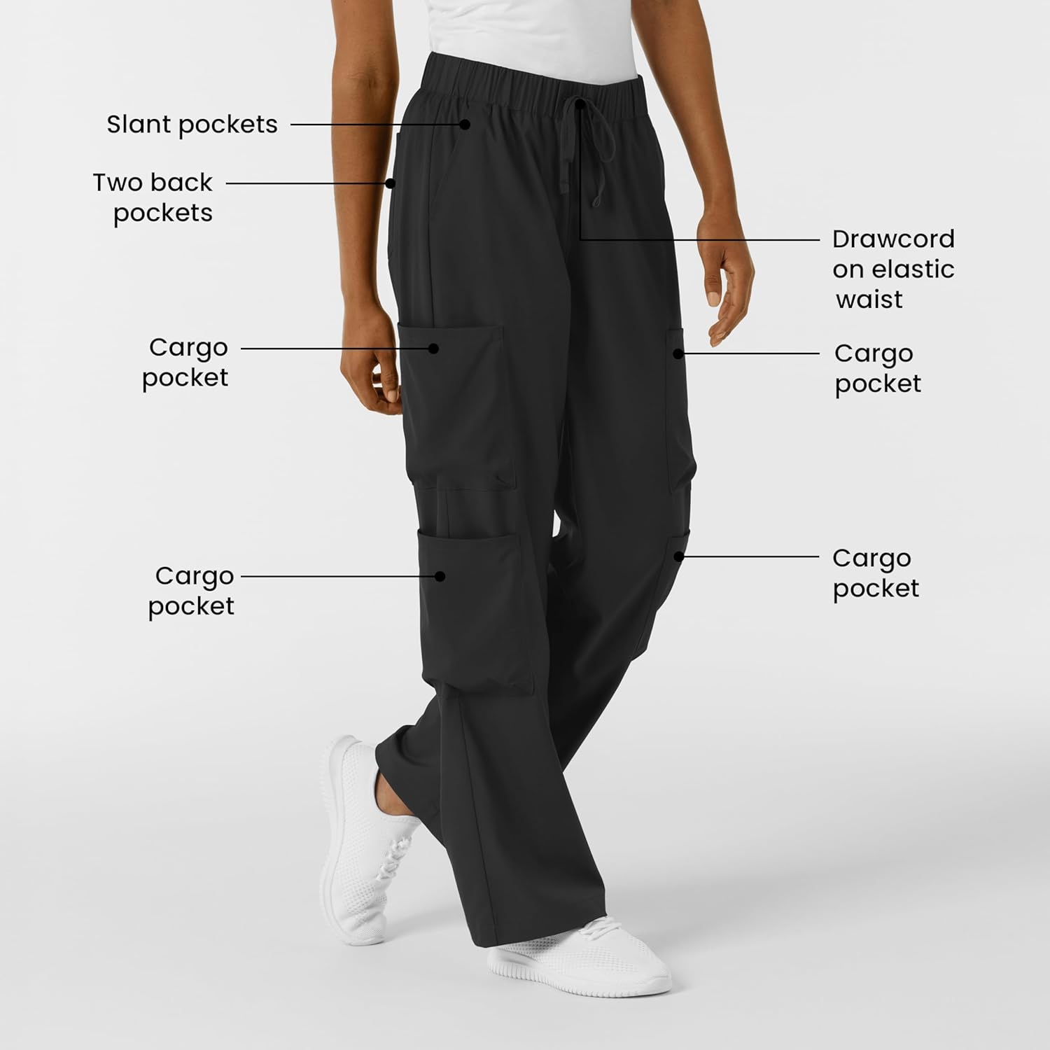 Wink Womens Scrub Pant - Image 2