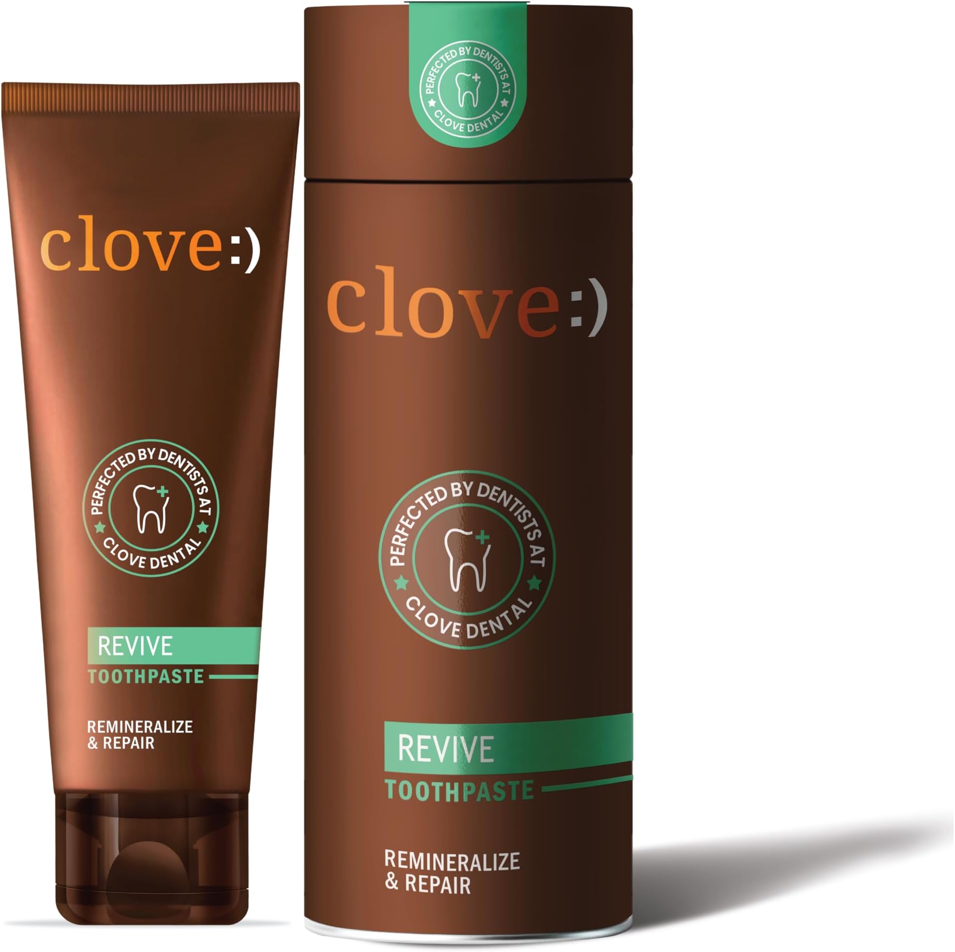 Clove Revive Toothpaste , FREE ₹2000 Dental Treatment/ Services With Every Pack , Enamel Remineralization & Repair , Relieves Sensitivity from Sweet & Sour Triggers , Cavity Protection & Fresh Breath , Paraben-Free, Safe formula, 100g