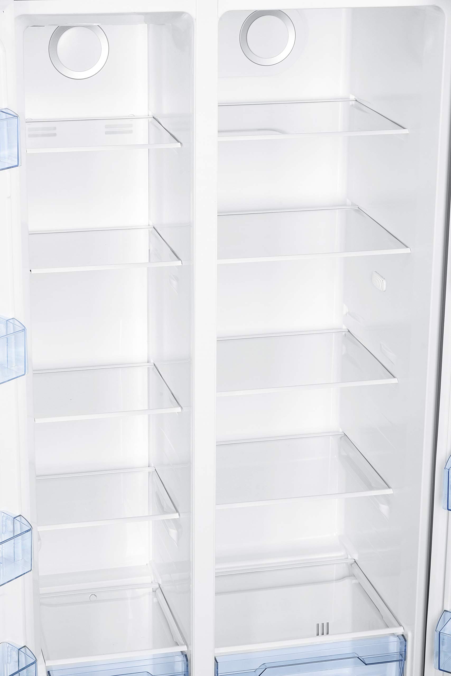 Daya, frigorifero side by side, DFA-69DNH3XF0, classe F, total inox, no frost, drink dispenser, display LCD