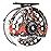 M MAXIMUMCATCH Maxcatch ECO Large Arbor Fly Fishing Reel (3/4wt 5/6wt 7/8wt) and Pre-Loaded Fly Reel with Line Combo (Brook Trout Fly Reel (Without Line), 3/4 Weight)