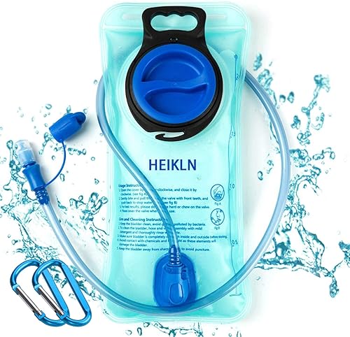 Miniatura 13 de Bolsa de hidratación de 1.5L-2L-3L, depósito de agua a prueba de fugas, sin BPA, bolsa de almacenamiento de agua militar, bolsa de hidratación, 2L