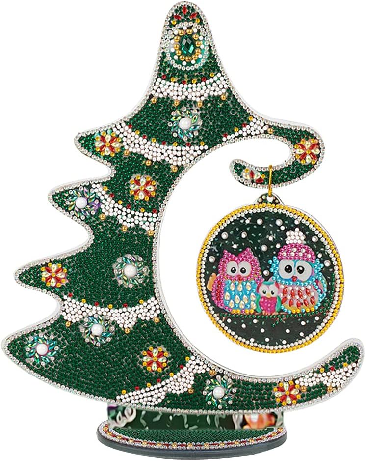 Everpertuk Christmas Diamond Art Kits DIY 5D Mosaic Crystal Christmas