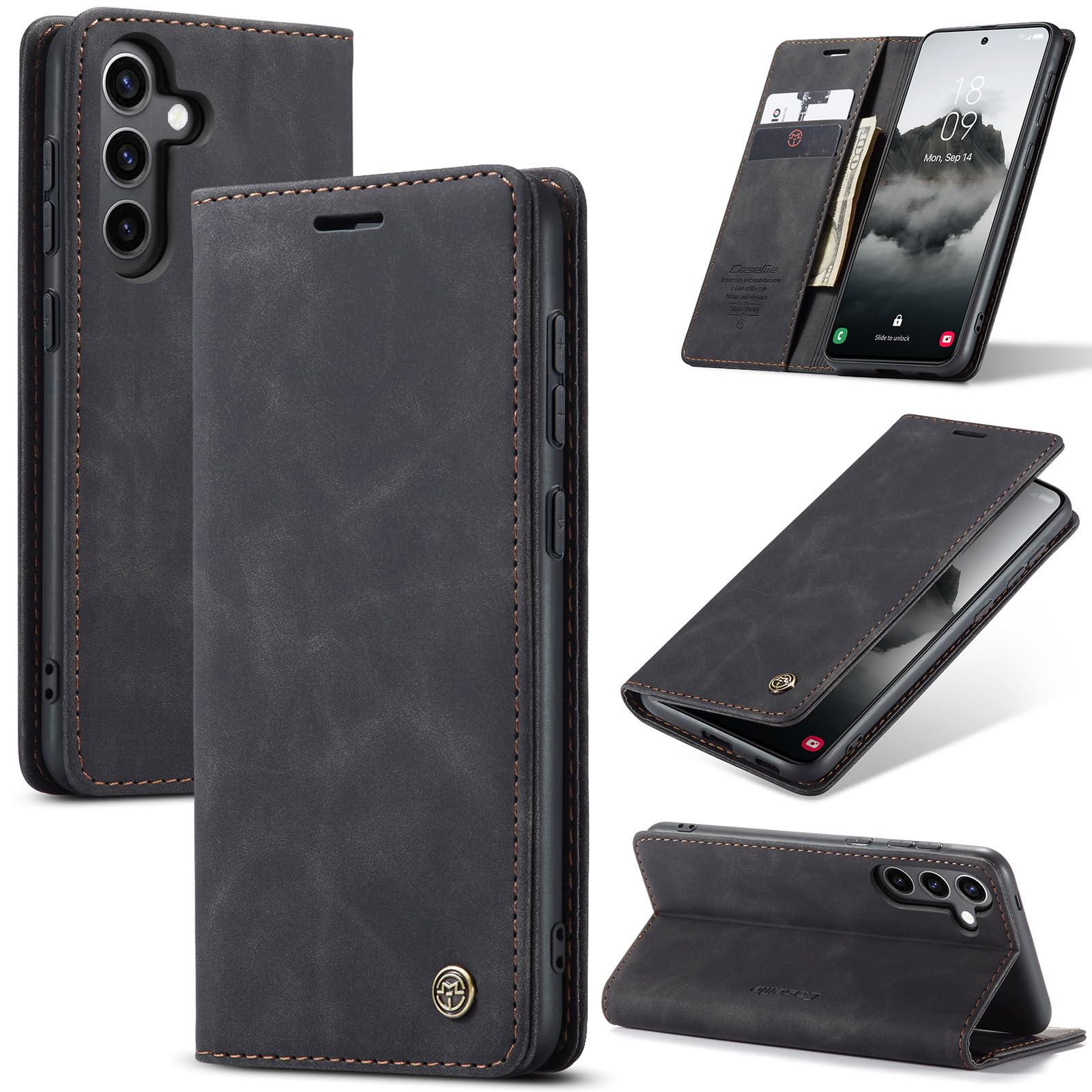 Cracedily Handyhülle für Samsung Galaxy Z Fold 4 Hülle, Klap