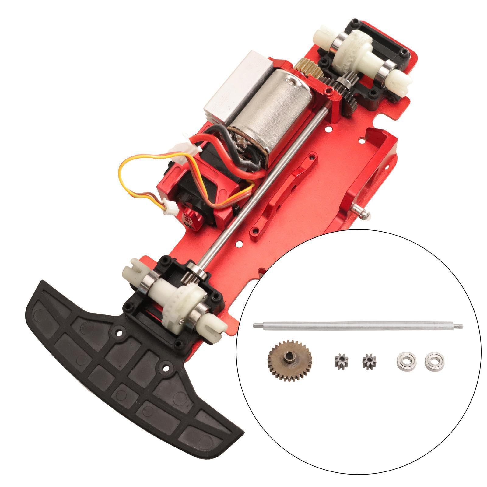 ZOOMELLA Drive Shaft Reduction Gear Driving Gear Set for Wltoys 1