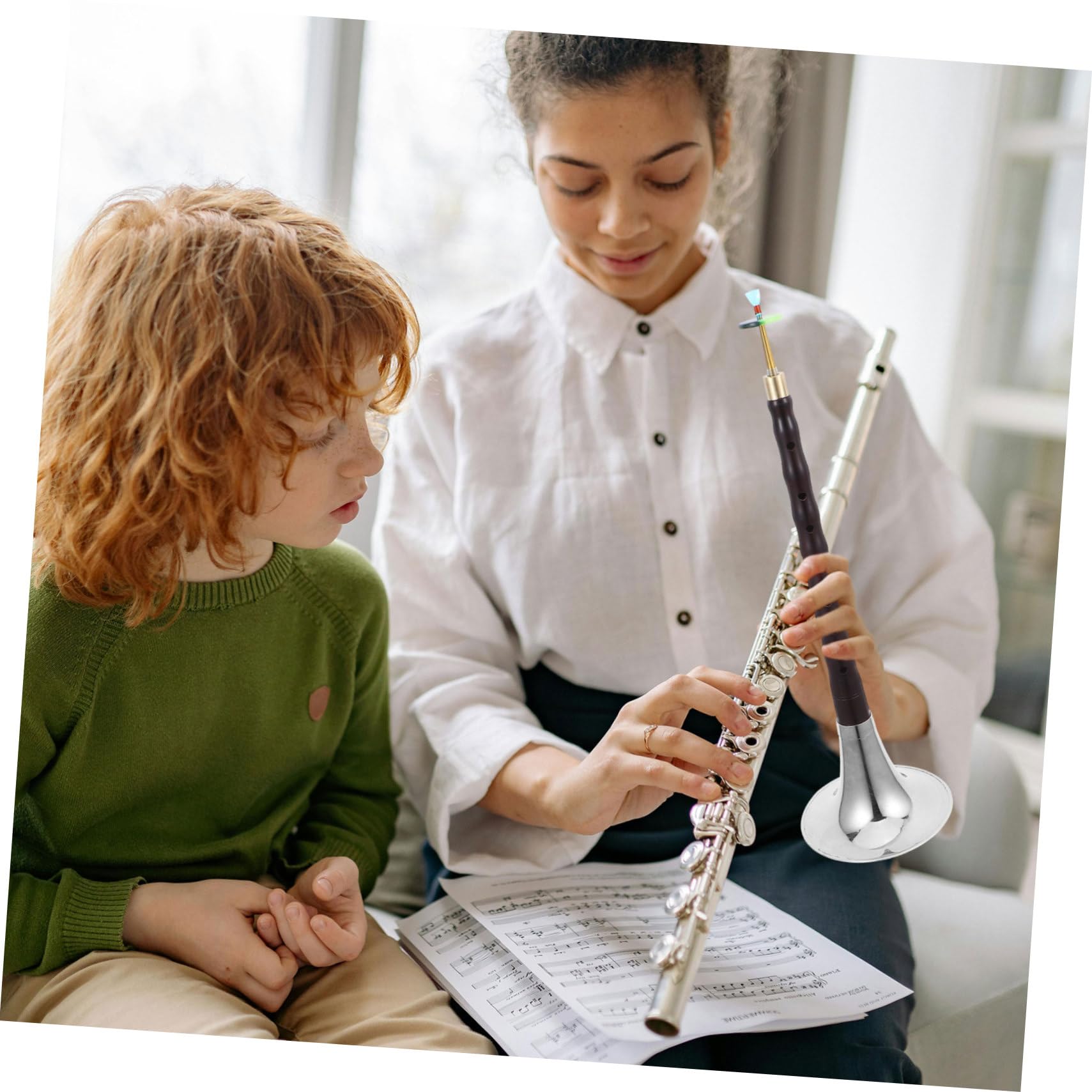 Suona en Bois et Cuivre Instrument de Musique Traditionnel Léger pour Débutants et Professionnels
