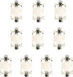 CR2032 CR2025 CR2016 ボタン電池 ソケット ホルダー コイン型電池 SMD ソケットケース Arduino 対応 10個